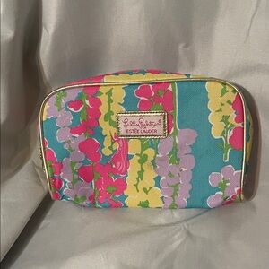 Lilly Pulitzer Floral Cosmetic Bag
